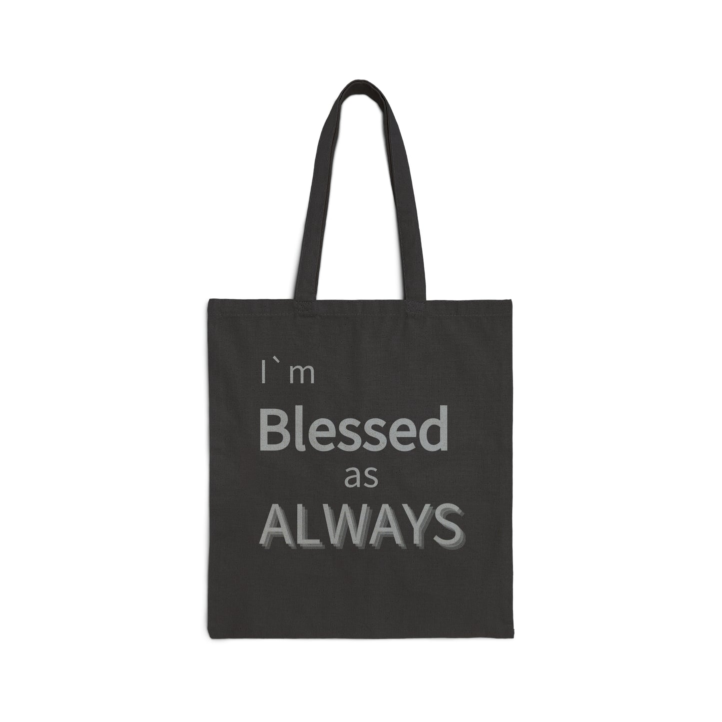 Blessed 100% Cotton Canvas Tote Bag