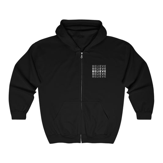 Bilieve Full Zip Hooded Sweatshirt