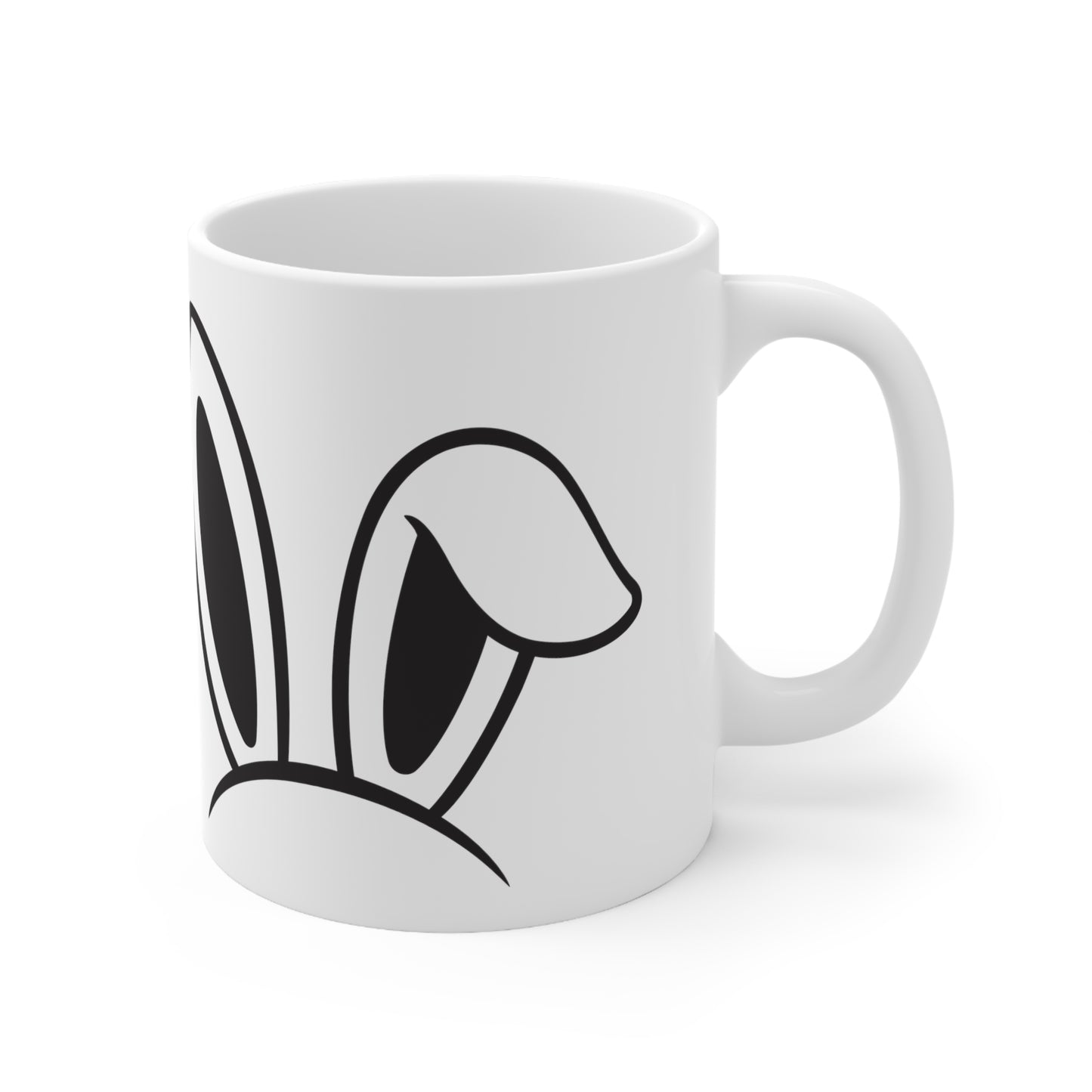 Black Bunny Mug 11OZ