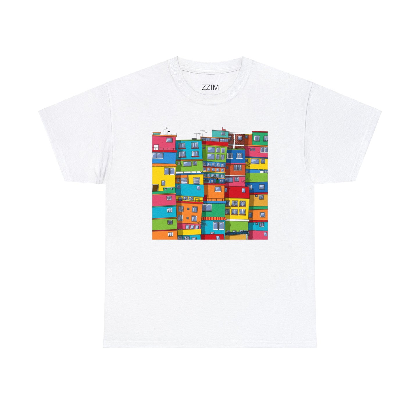 Colorful House T Shirt