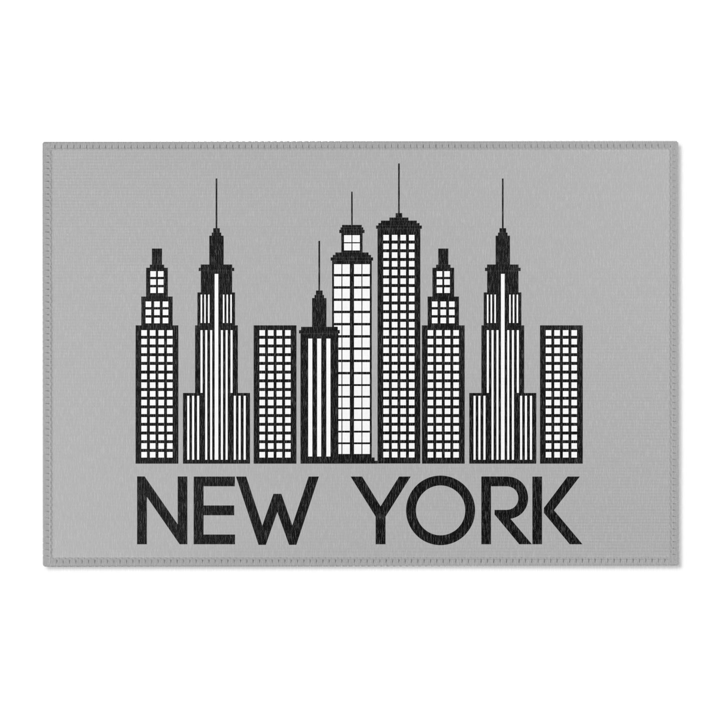 New York Area Rugs Grey