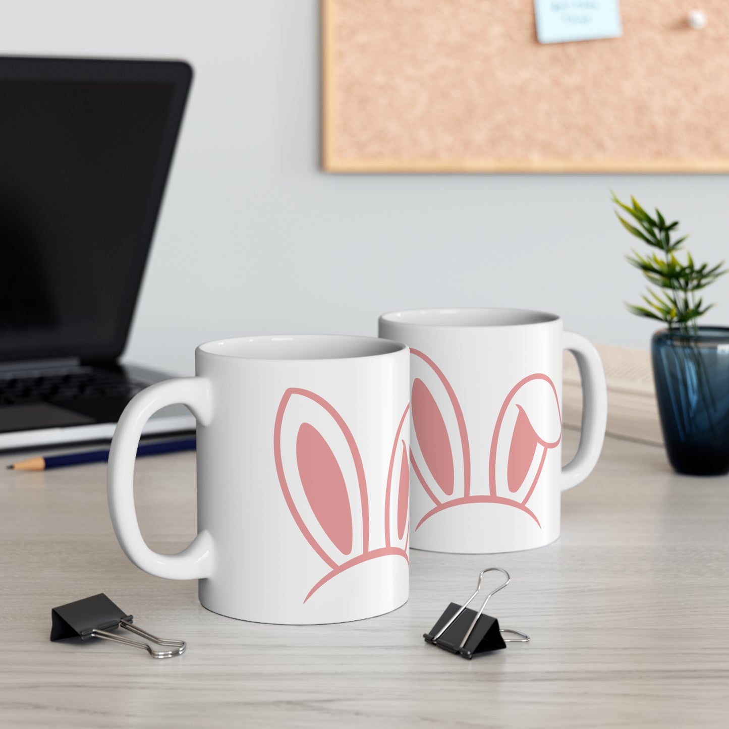 Pink Bunny Mug 11OZ