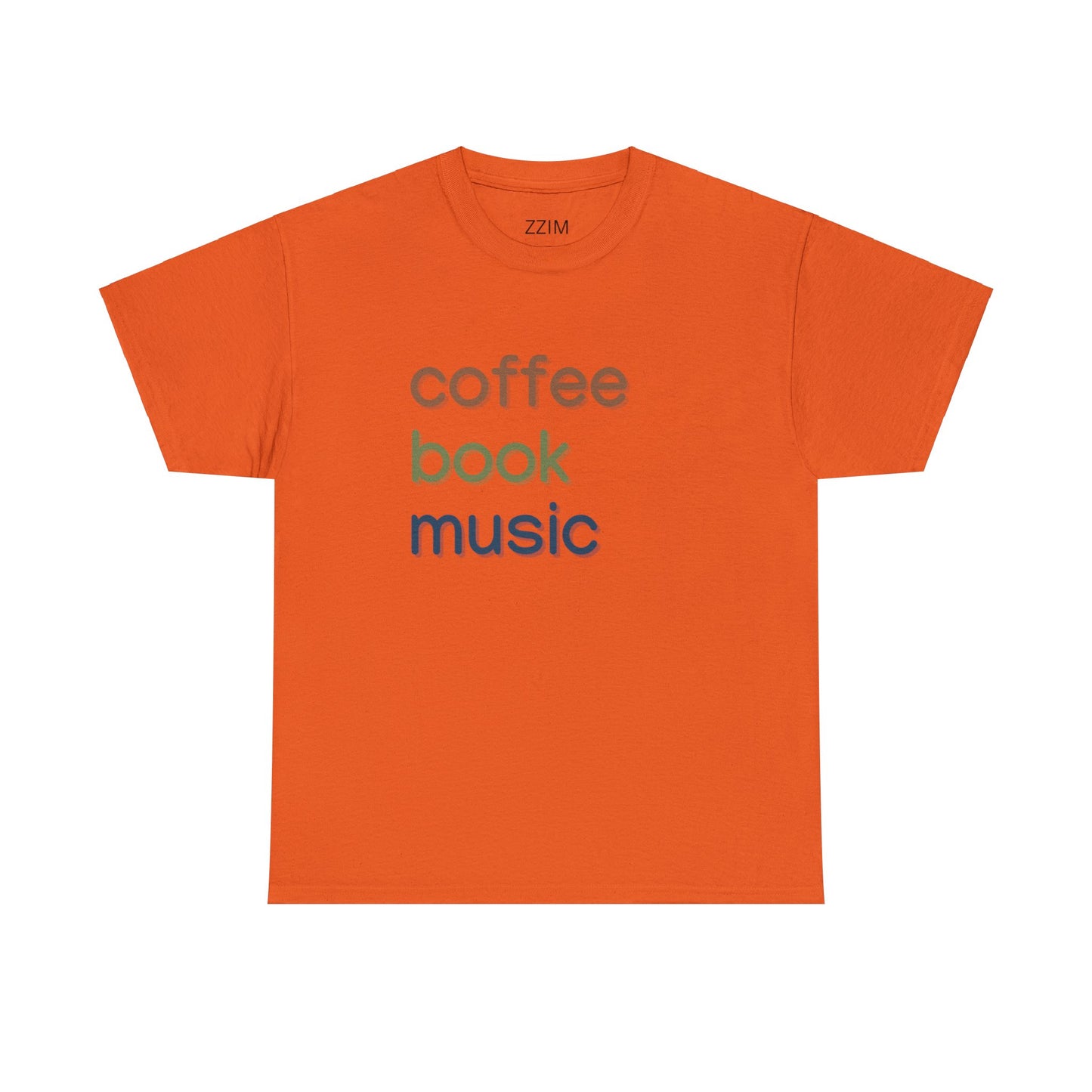 coffee letter T shirt