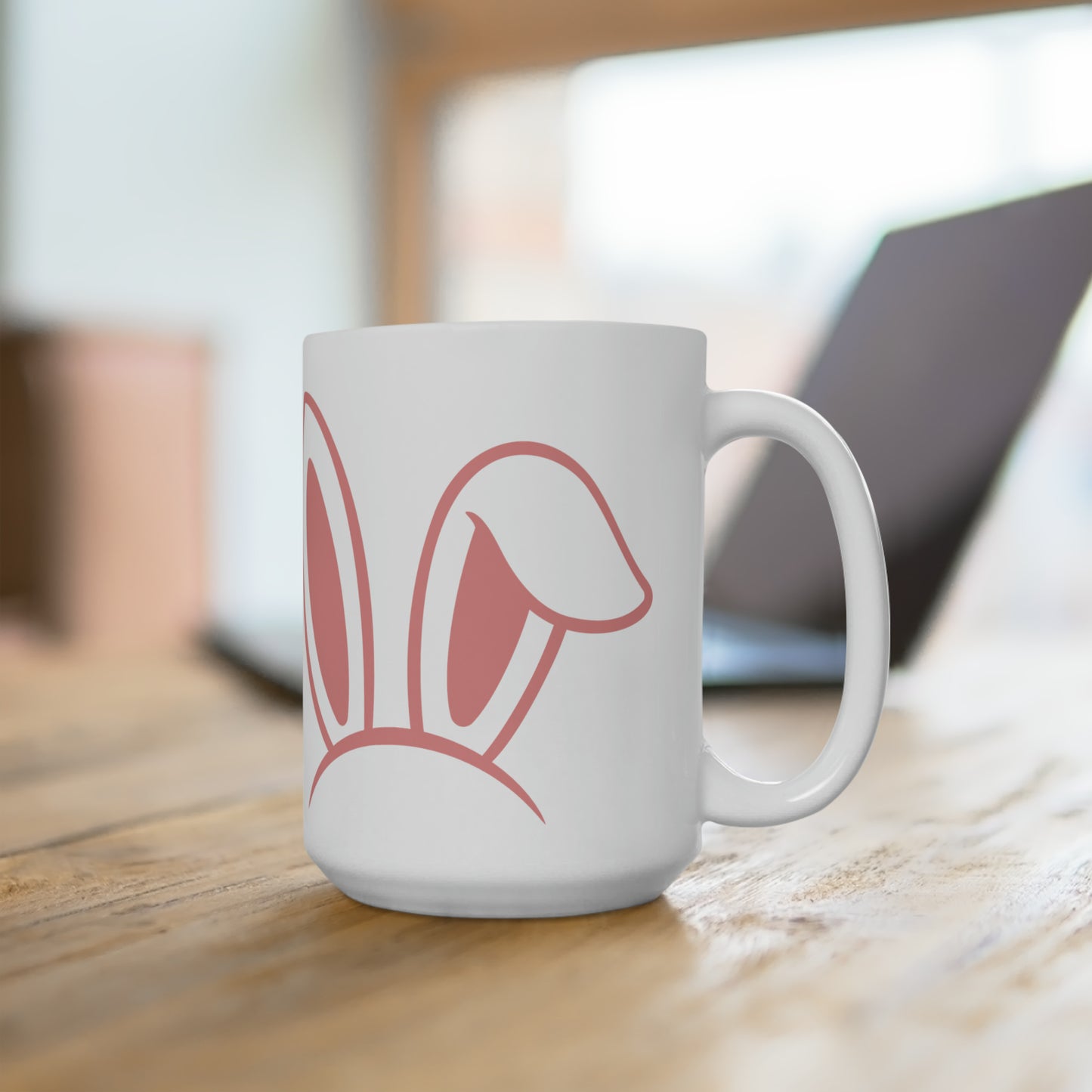 Pink Bunny Mug 15OZ