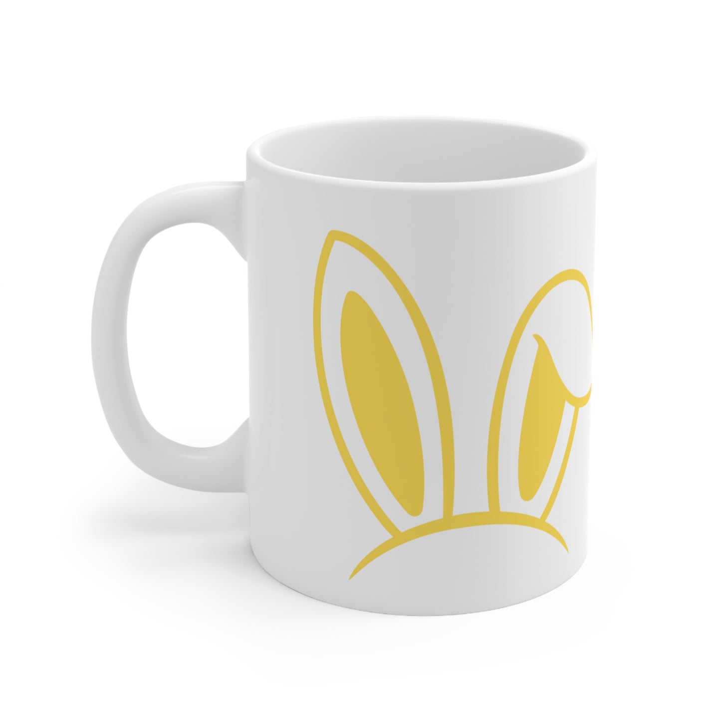 Yellow Bunny Mug 11 OZ