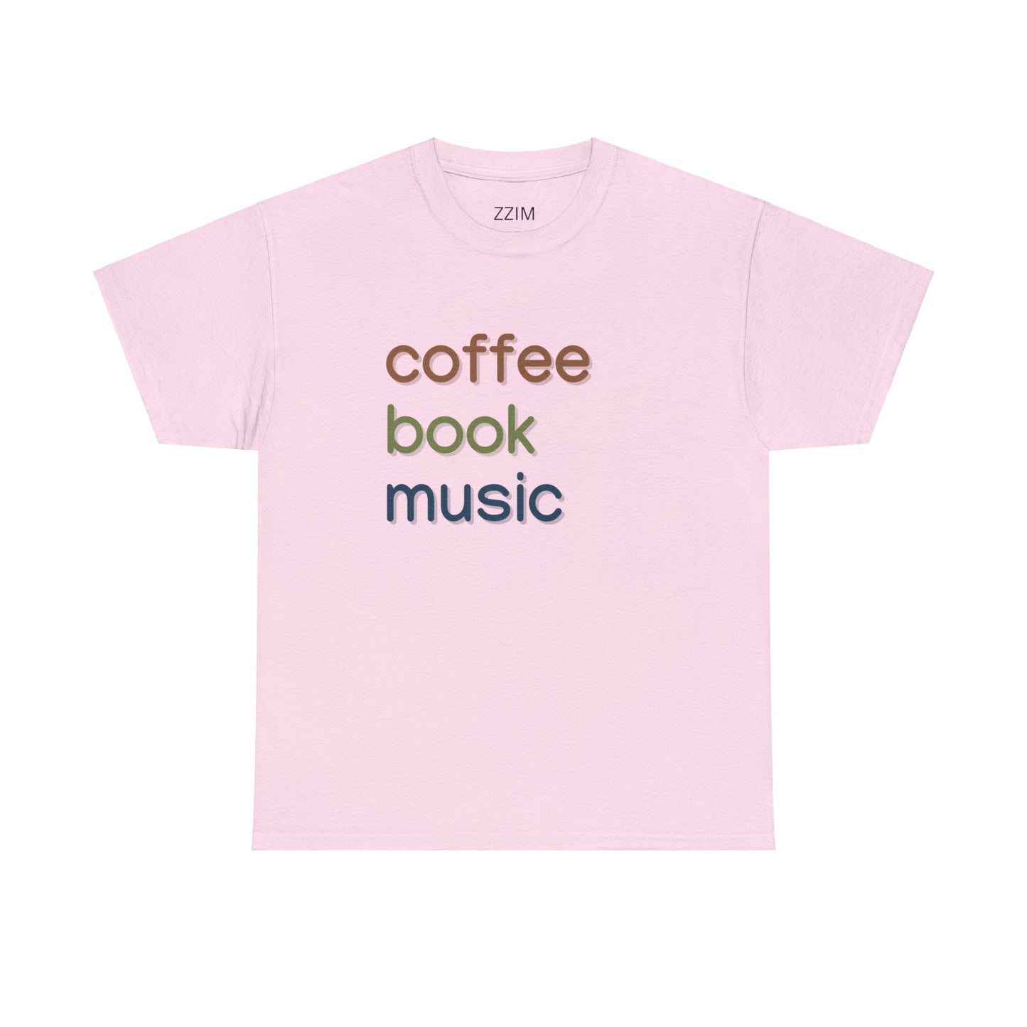 coffee letter T shirt