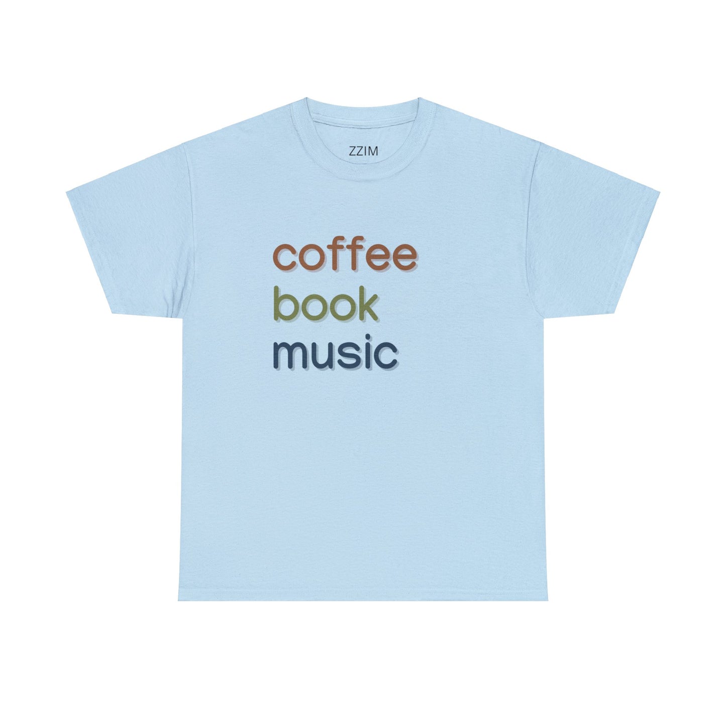 coffee letter T shirt