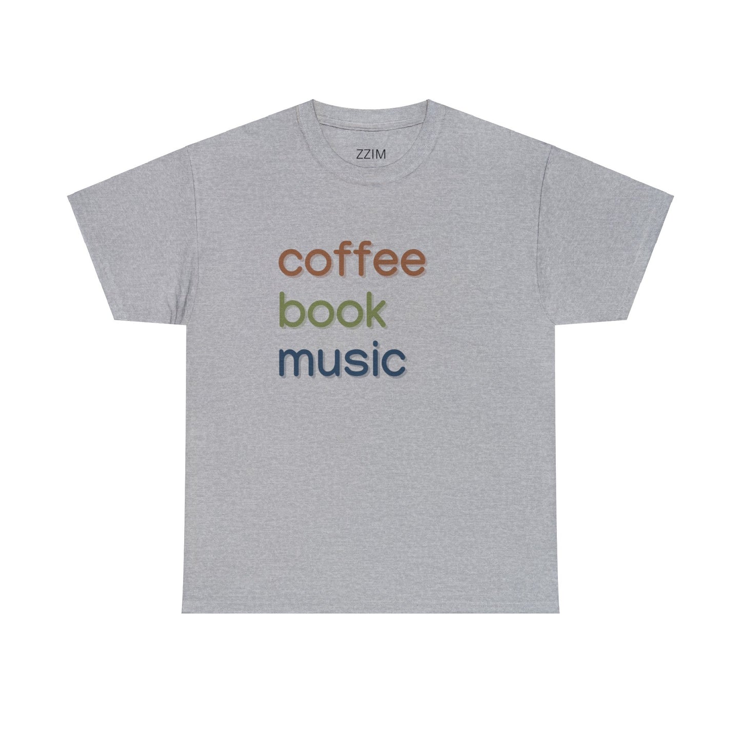 coffee letter T shirt