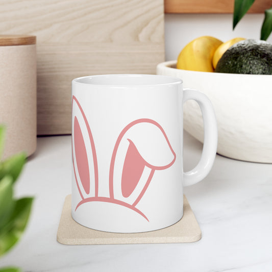 Pink Bunny Mug 11OZ