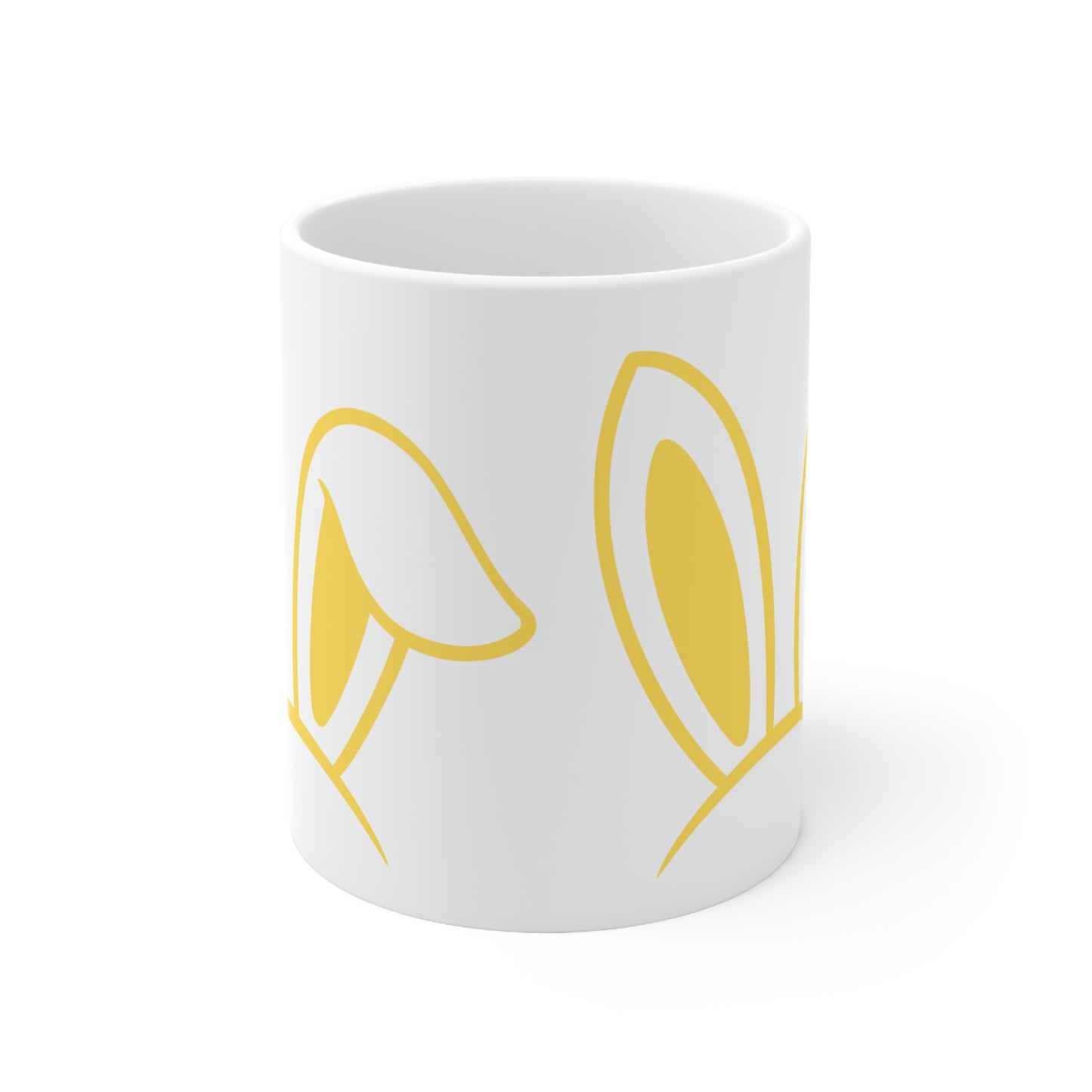 Yellow Bunny Mug 11 OZ