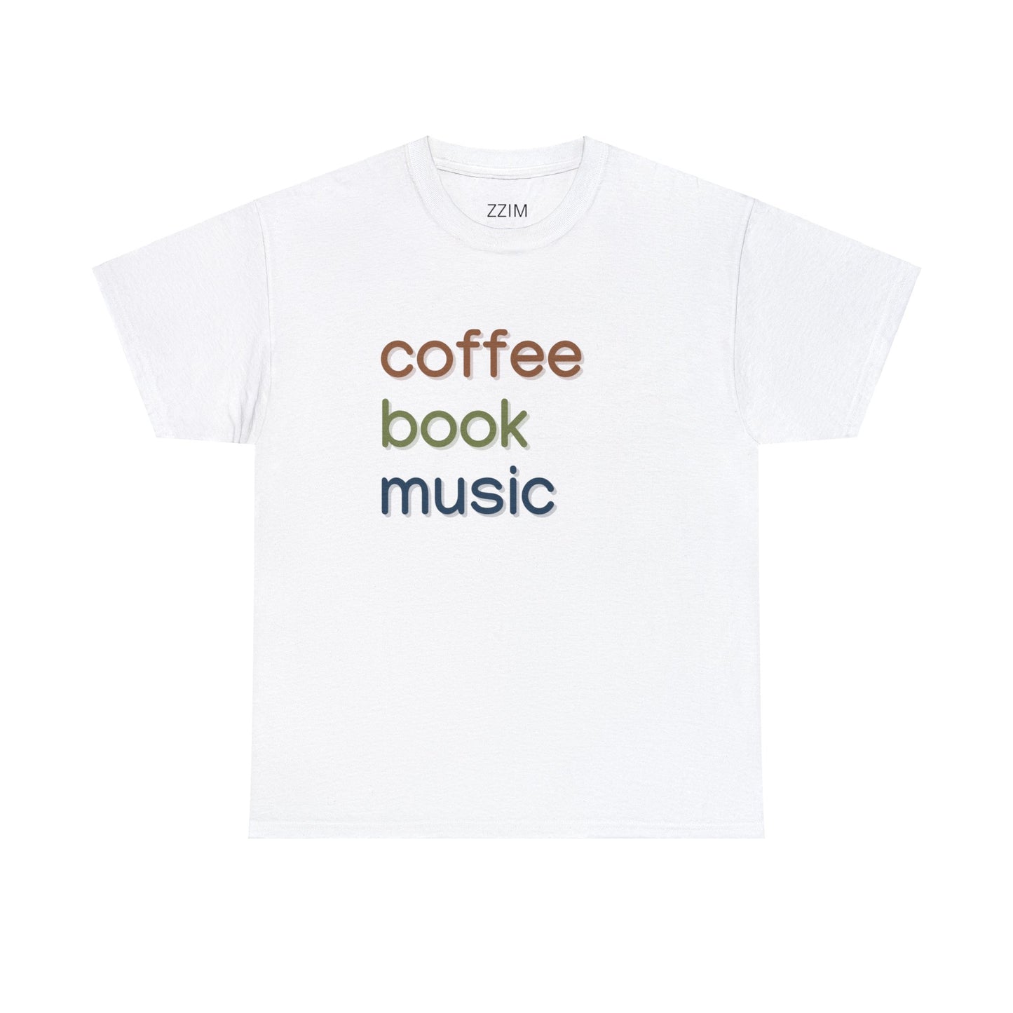 coffee letter T shirt