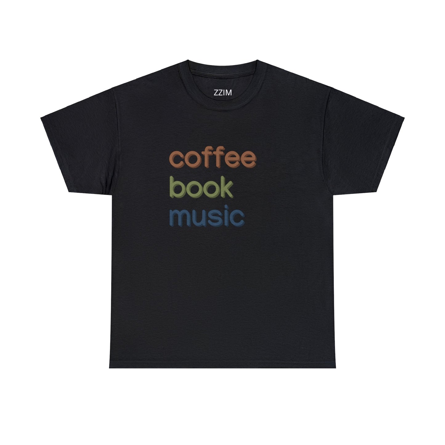 coffee letter T shirt