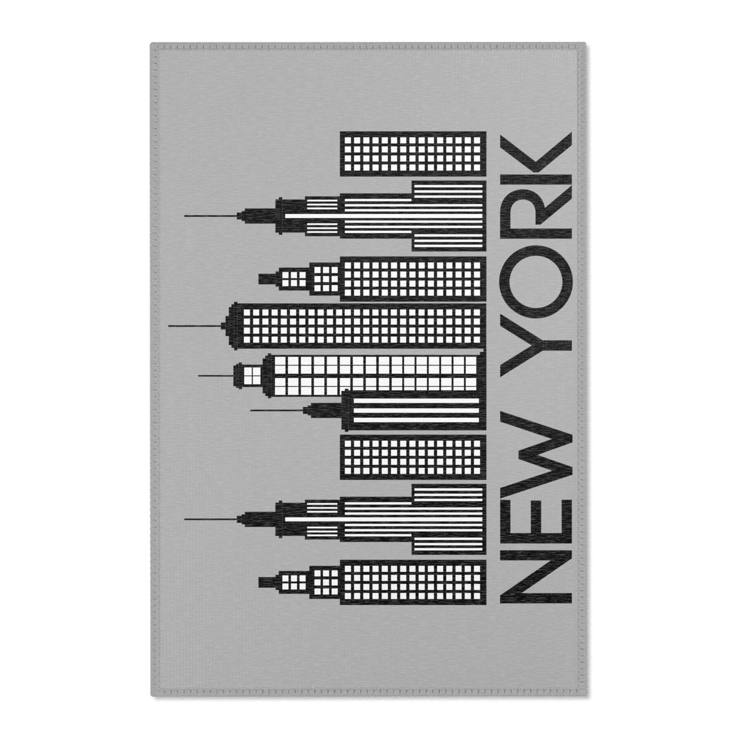 New York Area Rugs Grey