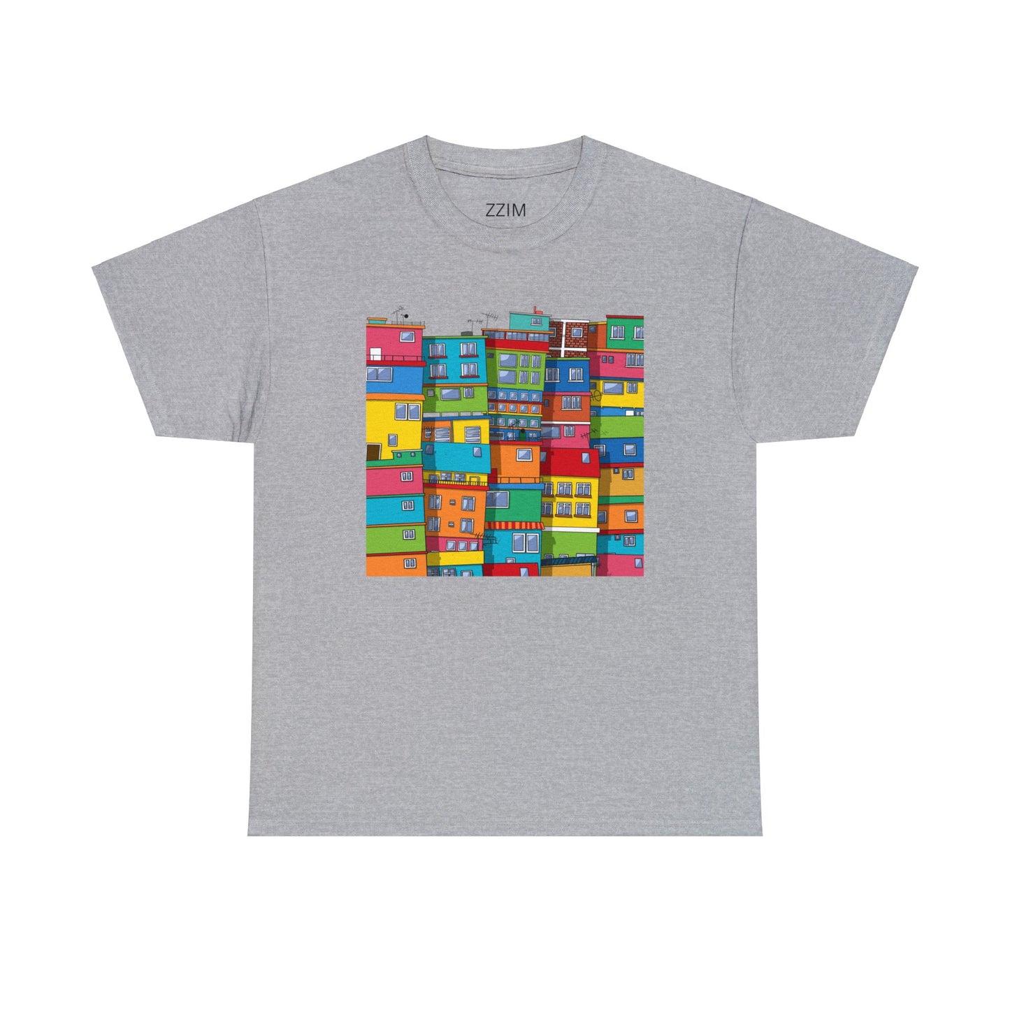 Colorful House T Shirt